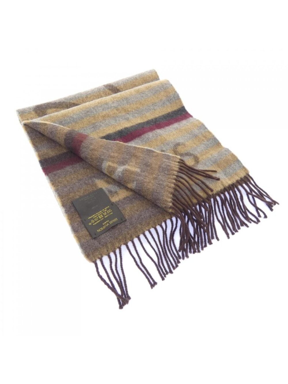 Louis Vuitton Echarpe Trunk Stripe Scarf
